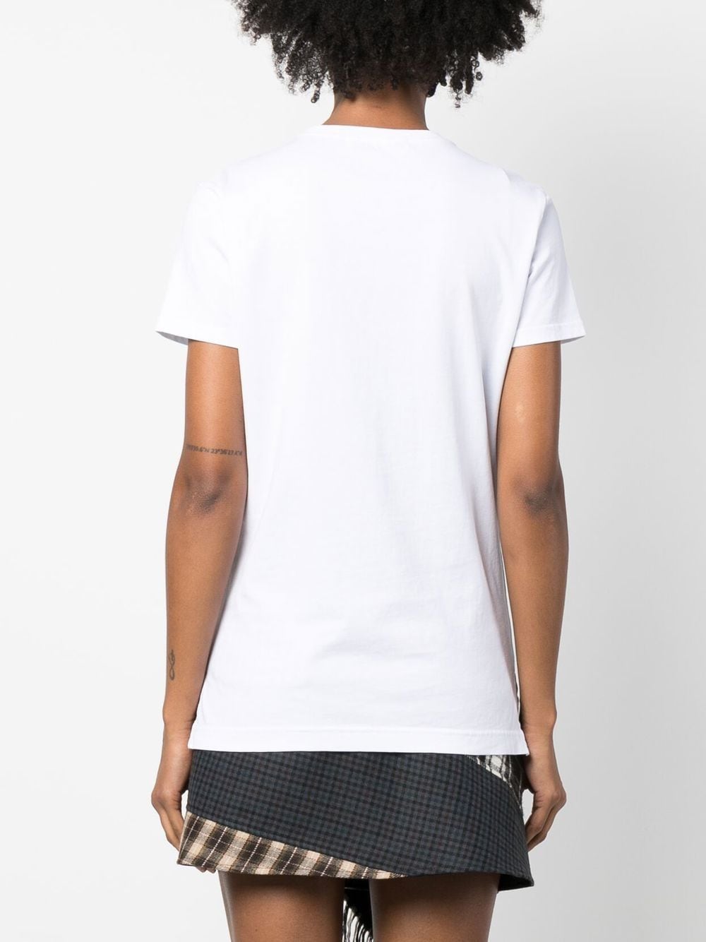 orb peru t-shirt woman white in cotton - VIVIENNE WESTWOOD - d — 2